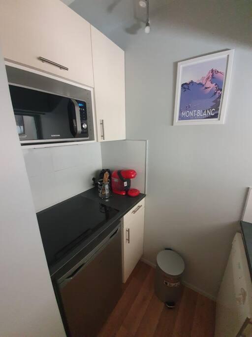 Superbe 2 Pieces, Centre Vue Mont-Blanc Avec Balcon Et Parking Gratuit Apartment Chamonix Exterior photo